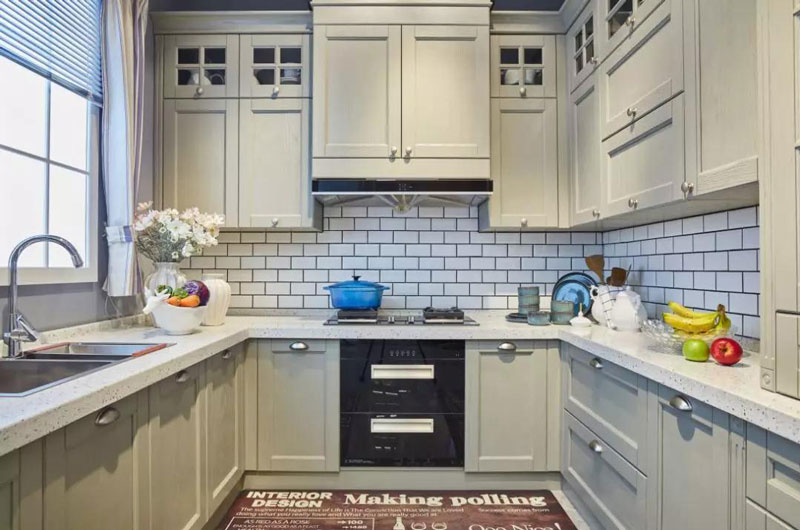 美式純實(shí)木櫥柜定制 美式純實(shí)木櫥柜定制