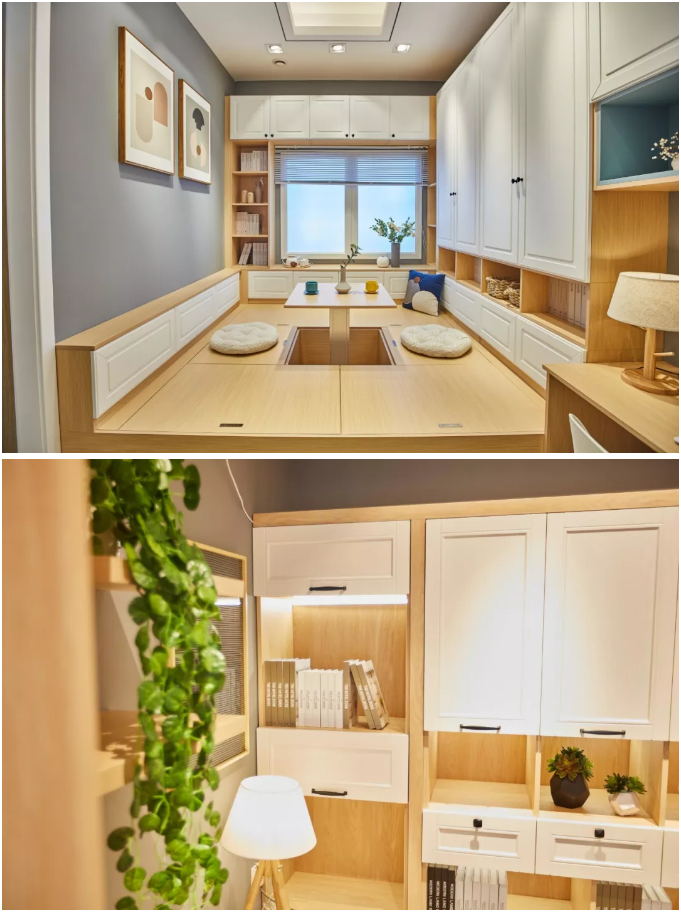 生態(tài)板花色末影秋香定制榻榻米樣式 生態(tài)板花色末影秋香定制榻榻米樣式